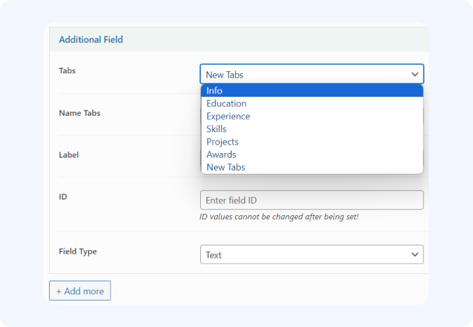 Listing Custom Fields​